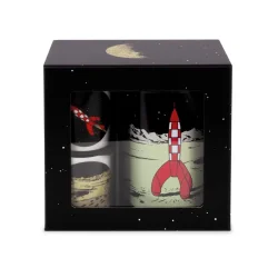 Tintin Gave �ske - 2 Kopper &amp; Kaffed�se 200g Kaffe 