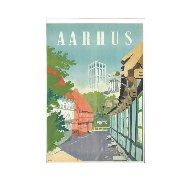 Aarhus Plakat - Den Gamle By