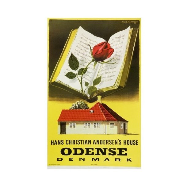 Odense, H. C. Andersen's house - 61x100cm