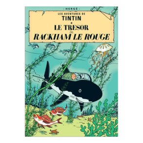Tintin Postkort - Rackham Den Rdes Skat