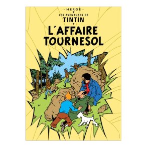 Tintin Postkort - Tournesol Mysteriet