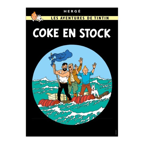 Tintin Postkort - Koks I Lasten