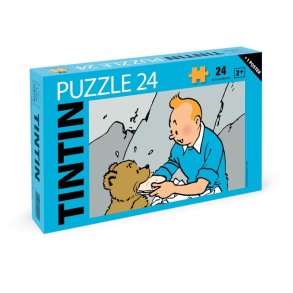Tintin Puslespil - Tintin Og Bj�rneunge, 24 Brikker