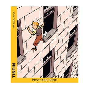Tintin Postkort Bog - 24 stk Album Forsider