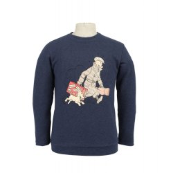 Tintin Sweatshirt - Tintin og Terry Ankommer