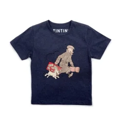 Tintin T-Shirt - Tintin &amp; Terry Ankommer - M�rkebl�