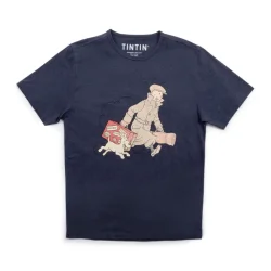 Tintin T-Shirt - Tintin &amp; Terry Ankommer - M�rkebl�