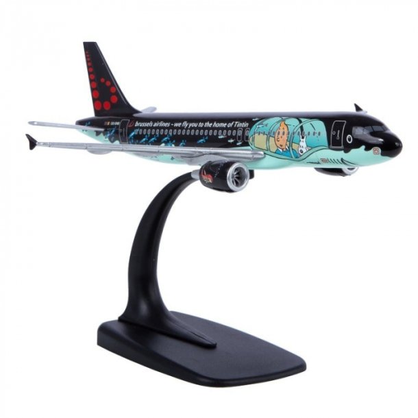 Tintin Rackham Fly "Brussels Airlines Airbus A320"