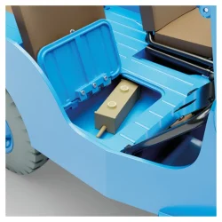 Tintin Bil - Bl� Jeep, Mission Til M�nen - Skala 1:8