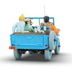 Tintin Bil - Bl� Jeep, Mission Til M�nen - Skala 1:8