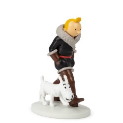 Tintin Figur - Tintin i Pilotjakke - Sovjet