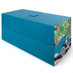 Tintin Bil - Dr. Finney's Torpedo, Lincoln L, Faraos Cigar - Skala 1:12