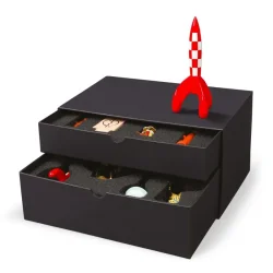 13 Tintin Figurer i Massiv Tin - Det Imaginre Museum