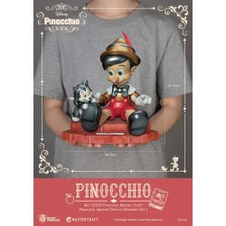 Disney Master Craft Statue Pinocchio Wooden Ver. Special Edition 27 cm