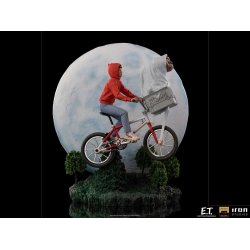 E.T. the Extra-Terrestrial Deluxe Art Scale Statue 1/10 E.T. &amp; Elliot 27 cm