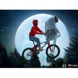 E.T. the Extra-Terrestrial Deluxe Art Scale Statue 1/10 E.T. &amp; Elliot 27 cm