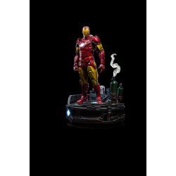 Marvel Deluxe Art Scale Statue 1/10 Iron Man Unleashed 23 cm