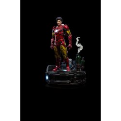 Marvel Deluxe Art Scale Statue 1/10 Iron Man Unleashed 23 cm