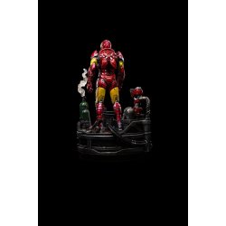 Marvel Deluxe Art Scale Statue 1/10 Iron Man Unleashed 23 cm