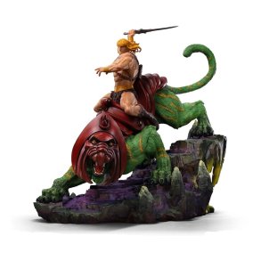 Statue He-Man and Battle Cat Deluxe - Masters of the Universe - Art Scale 1/10 - Iron Studios