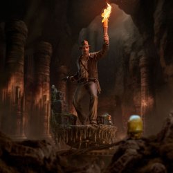 Indiana Jones Deluxe Scala 1/10