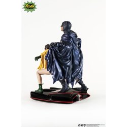 DC Comics PVC Diorama Statue 1/8 Batman &amp; Robin 1966 23 cm