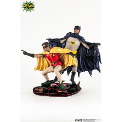 DC Comics PVC Diorama Statue 1/8 Batman &amp; Robin 1966 23 cm