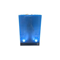 Jaws 3D Poster PVC Figure 50th Anniversary Med Lys - 26 cm